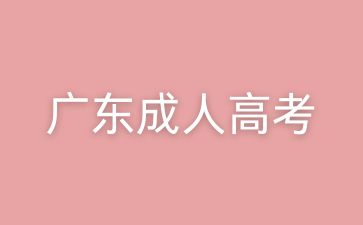 廣東成考經(jīng)驗分享
